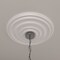 Ekena Millwork Carton Ceiling Medallion (For Canopies up to 3 3/4"), 17 3/4"OD x 1 3/8"P, Primed White CM18CA - alternate 10